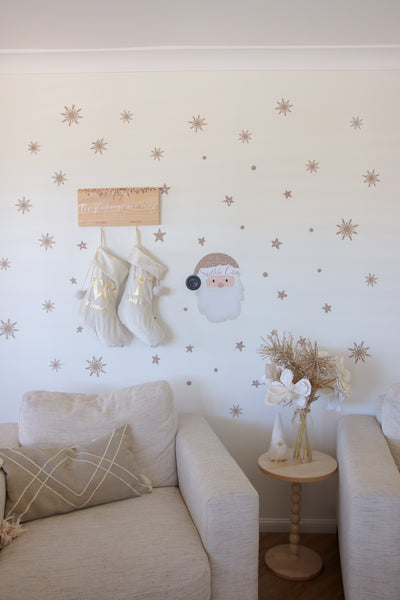 Santa Cam Christmas Wall Decals