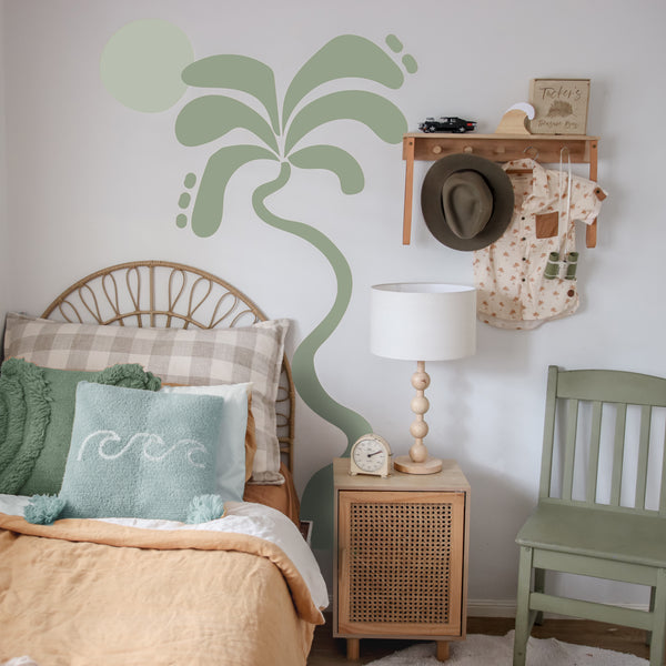Coastal Palm Wall Decal