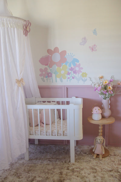 Little Flower Field wall decals