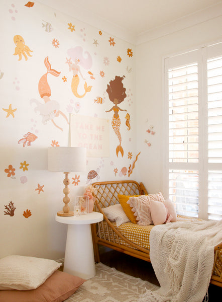 Mermaid Trio Wall Decals