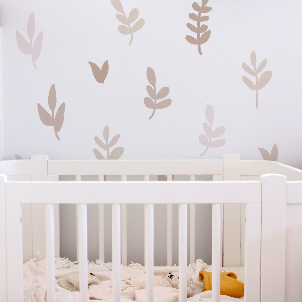 Simple Leaves Decals
