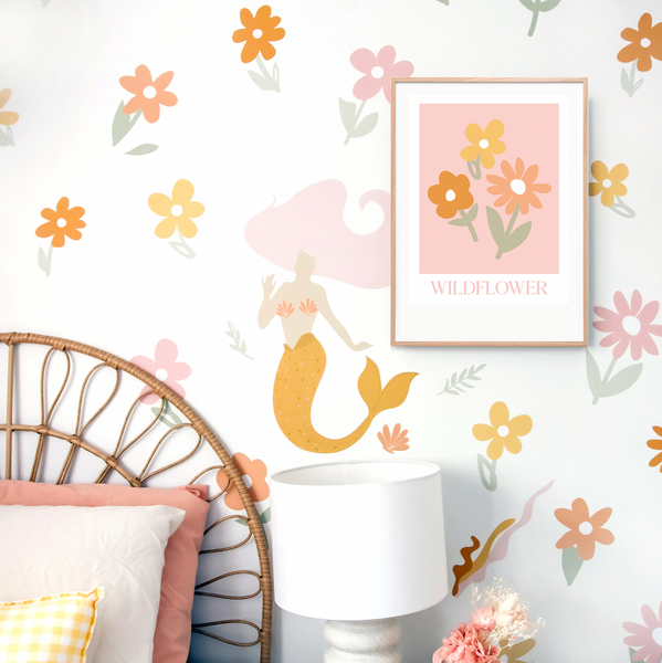 Wild Flower Decals