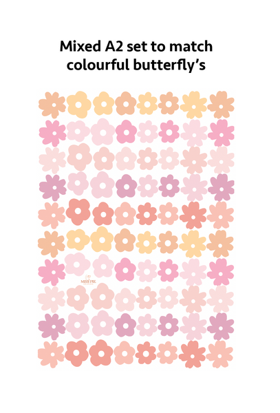 Mini Flower Wall Decal