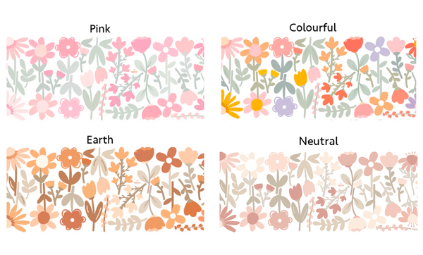 In Bloom Floral Wall Decals