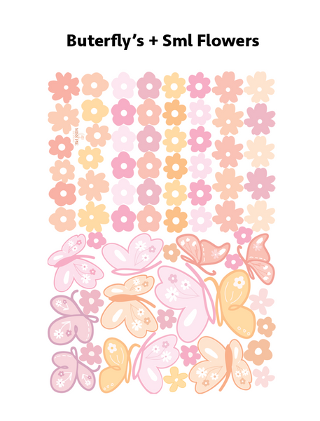 Mini Flower Wall Decal