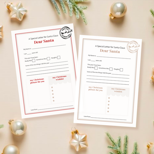 1 Free Christmas Wish List Print