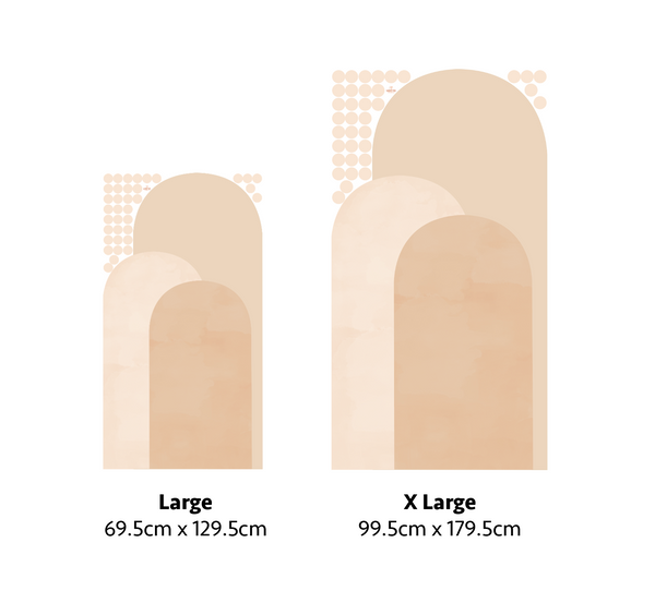 Arch trio Wall Decal