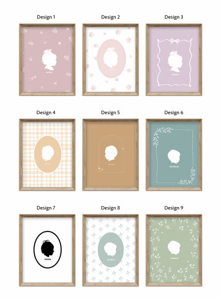 1 Vintage Style Silhouette