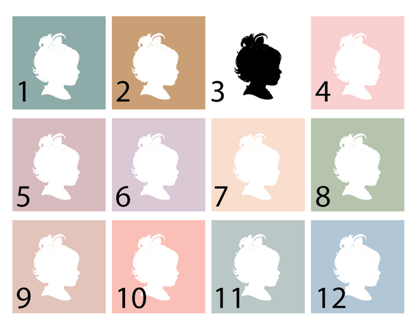 1 Vintage Style Silhouette