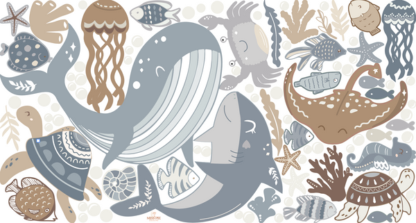 Sea Animal wall decals