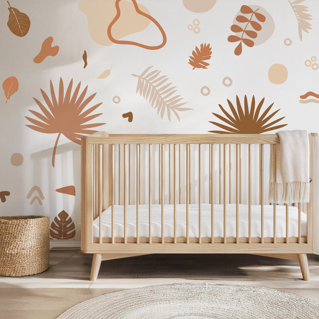 Earthy Leaf Wall decals