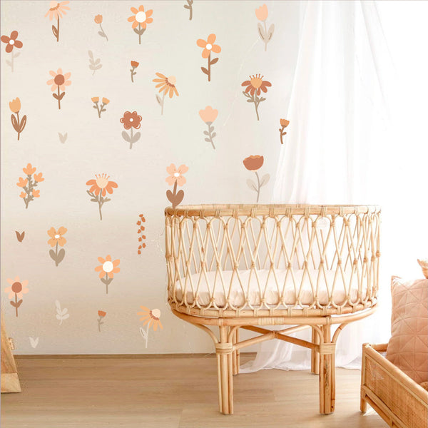 In Bloom Floral Wall Decals