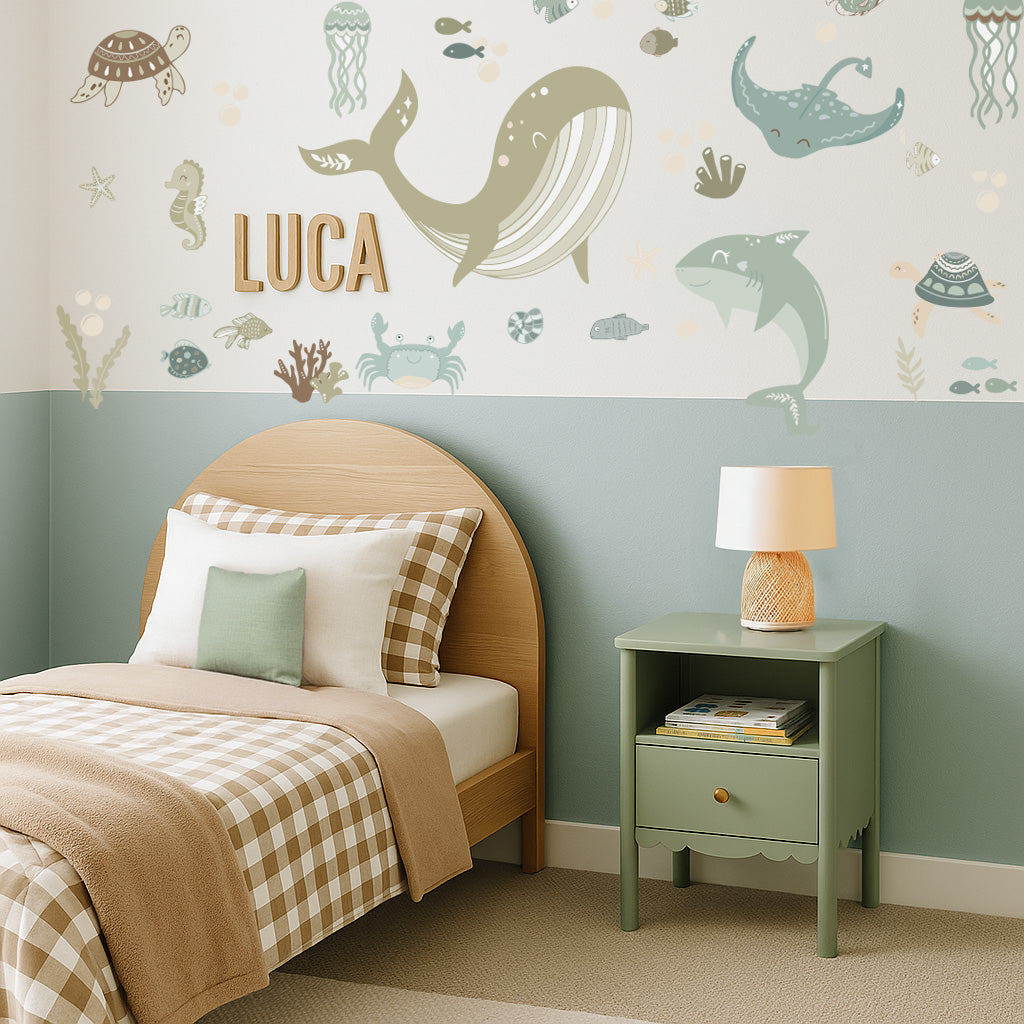 Sea Animal wall decals