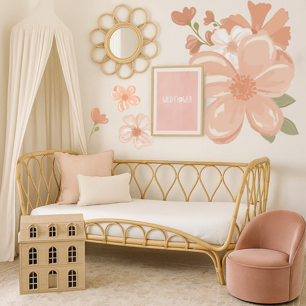 Magnolia flower wall Decals