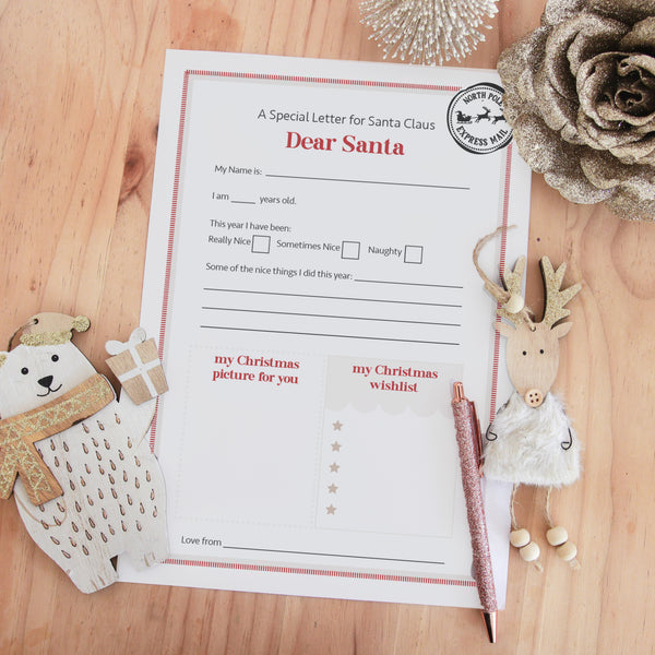 1 Free Christmas Wish List Print