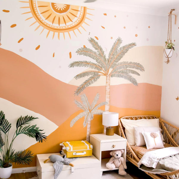 Half Sunshine Wall Decal
