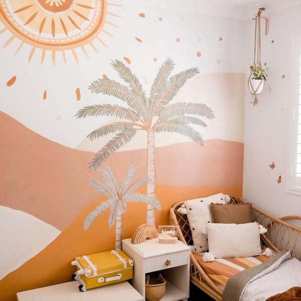 Large Palm Trees