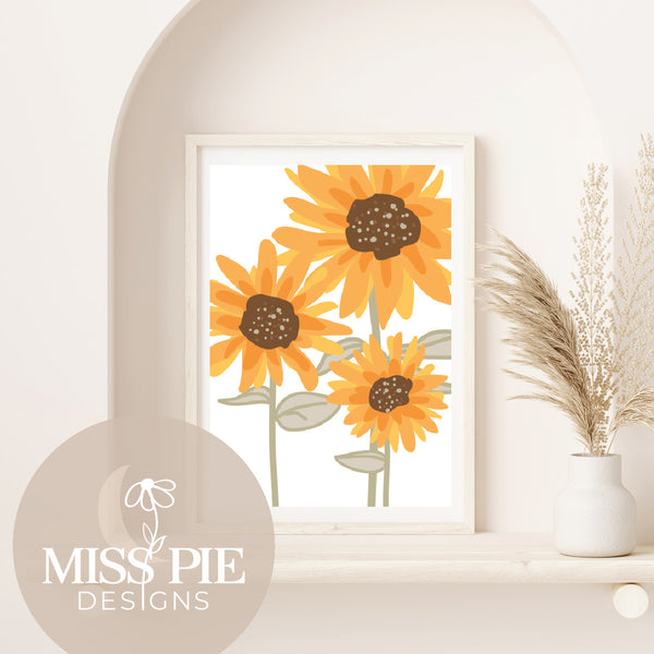 Sunflower Decals