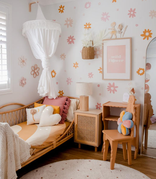 Simply Sweet Flower Decals (Different colours)