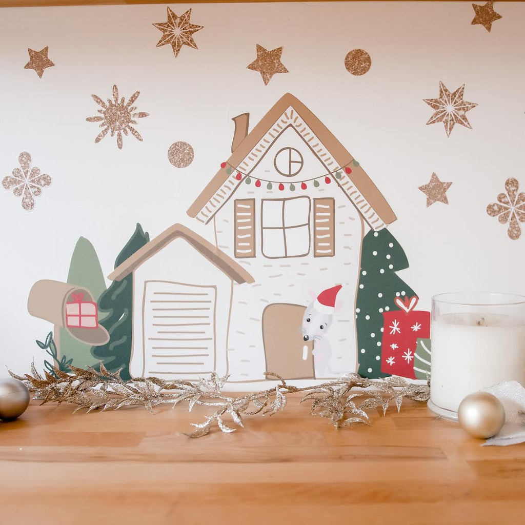 Christmas House Wall Decals