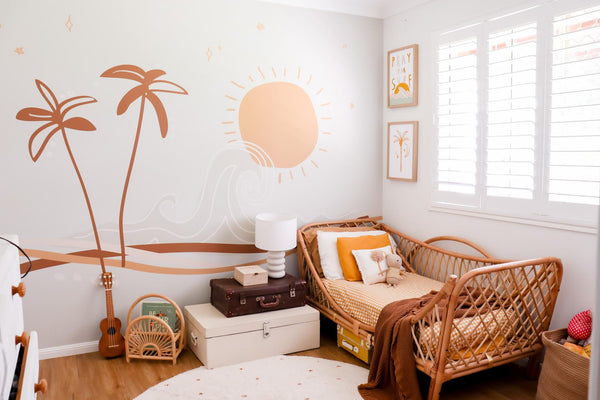 Boho Surfy Wall Decal