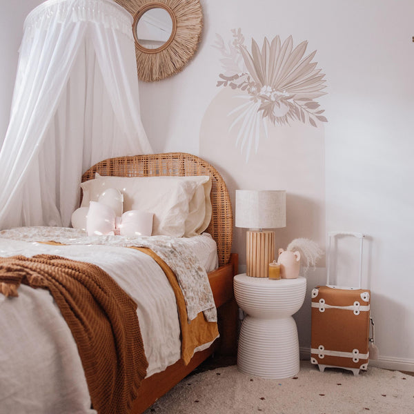 Dried flower arch - Tan