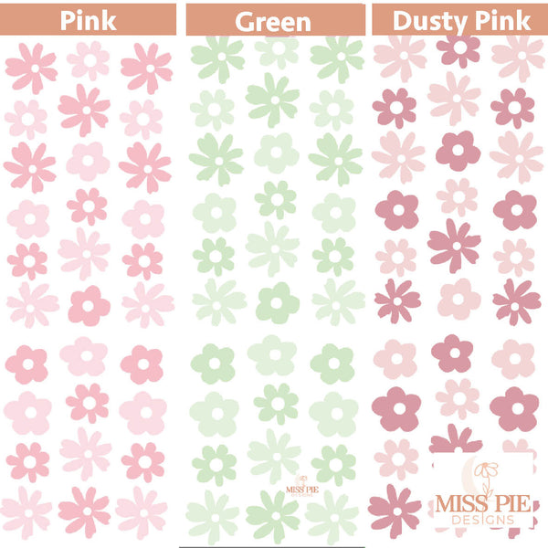Mini Flower Wall Decal