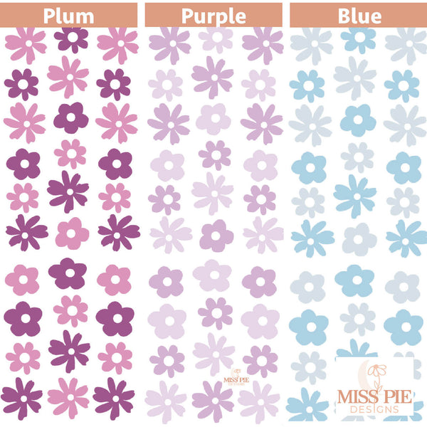 Mini Flower Wall Decal