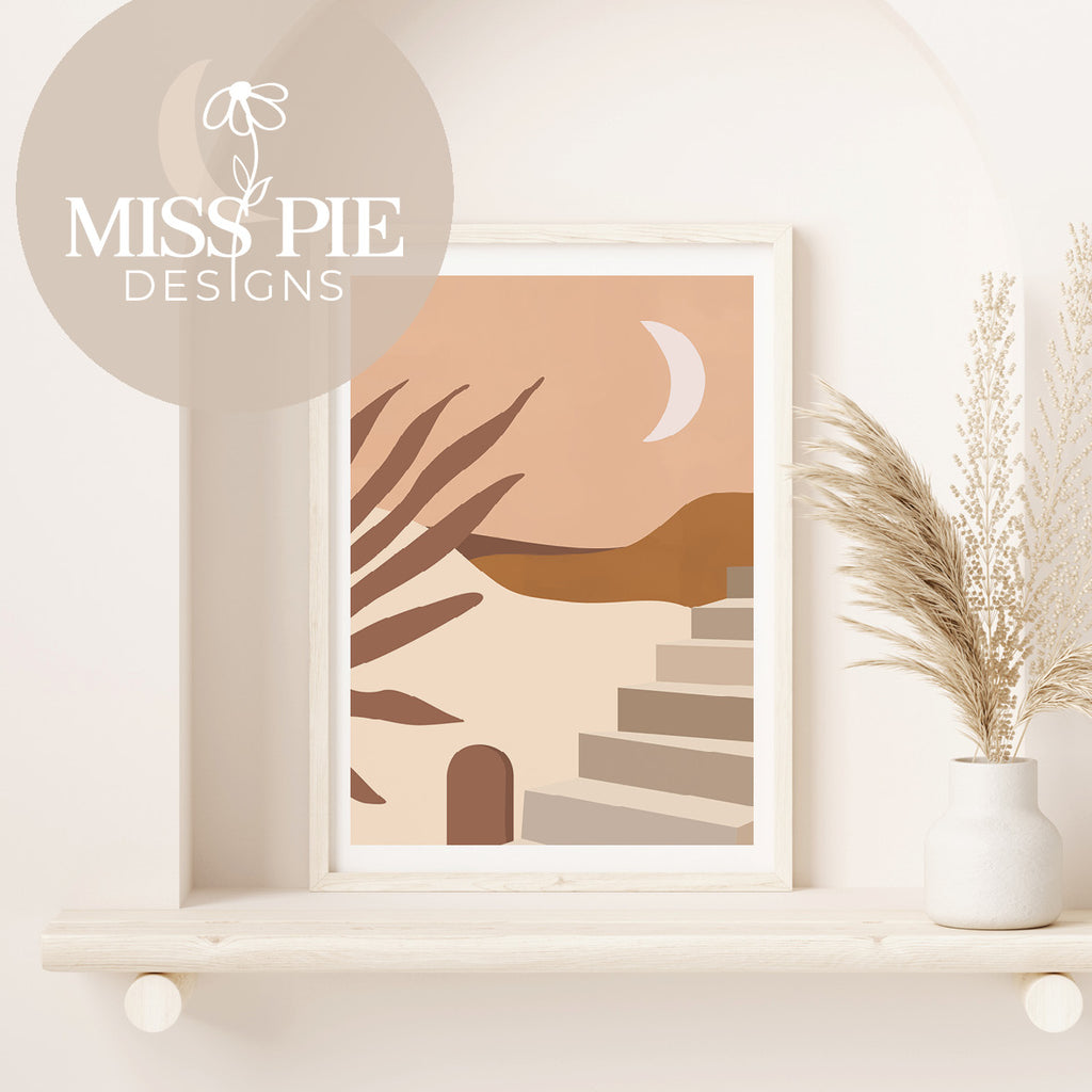 Peachy Desert Dreams - Moon