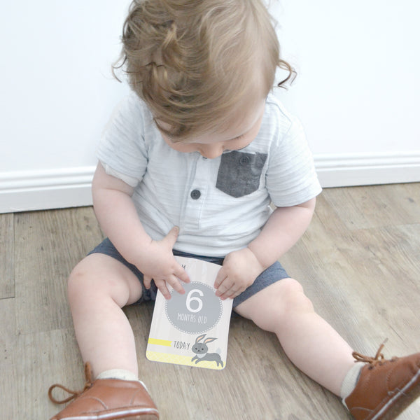 Baby - Yellow Milestone Cards