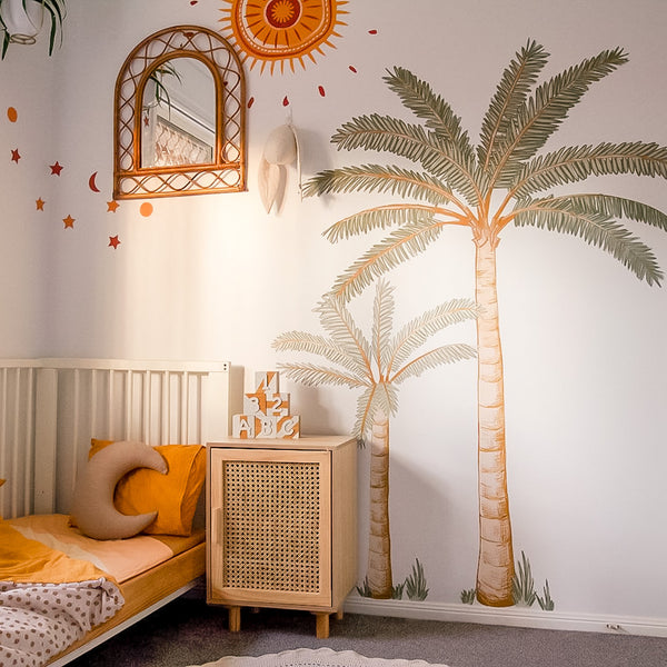 Large Palm Trees