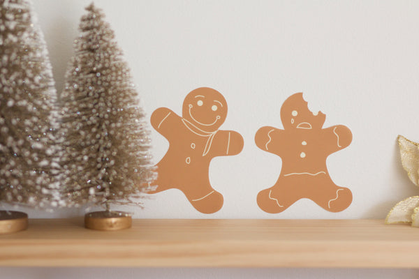 Gingerbread Men Wall Decals