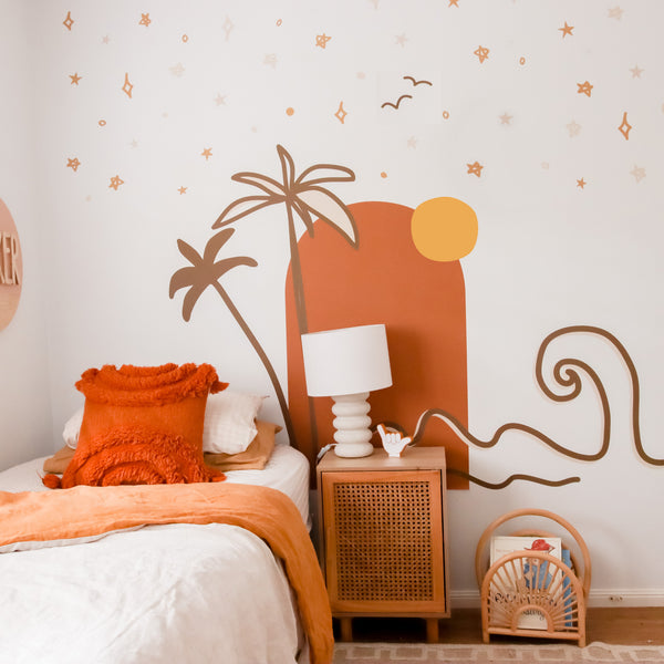 Surf Arch Wall Decals