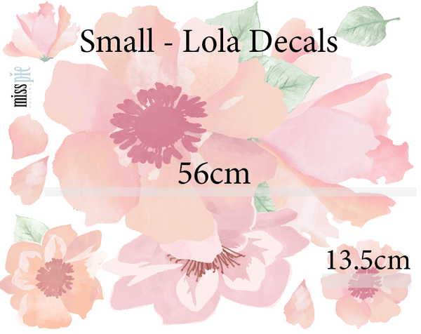 Lola Flower Decals