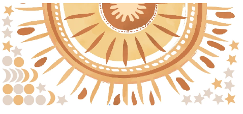 Half Sunshine Wall Decal