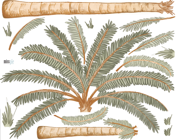 Large Palm Trees