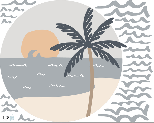 Beachy Wall Decal