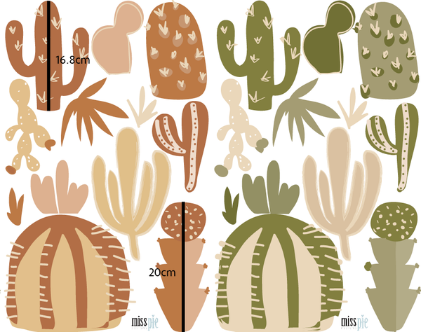Cactus Wall Decals