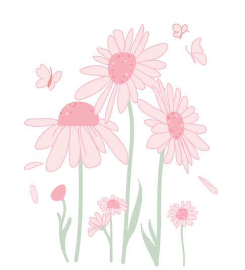 Daisy Decals - Large