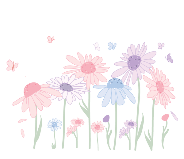 Daisy Decals - Large