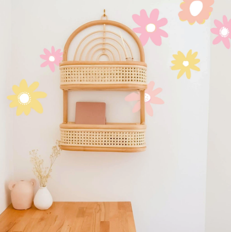 Simply Sweet Flower Decals (Different colours)