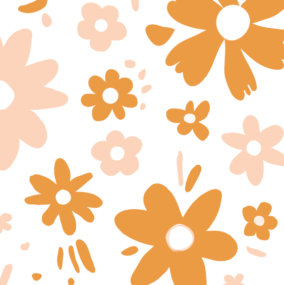 Giant flower Decals