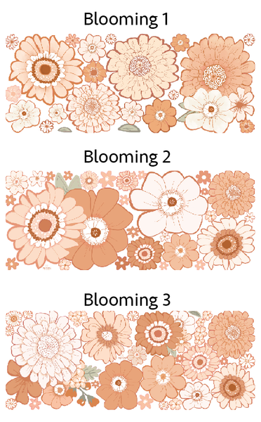 Blooming Vibes Decals
