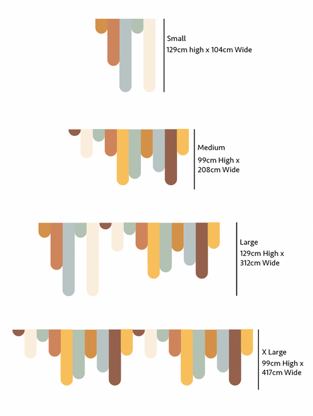 Popsicle Drops Wall Decals