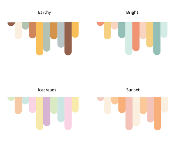 Popsicle Drops Wall Decals