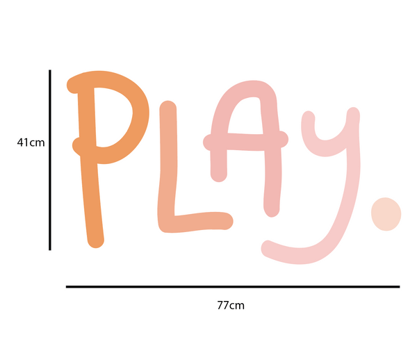 Play Wall Decal