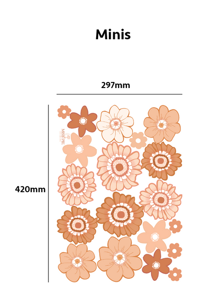 Blooming Vibes Decals