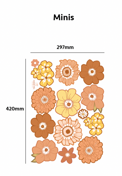 Floral Vibes Decals