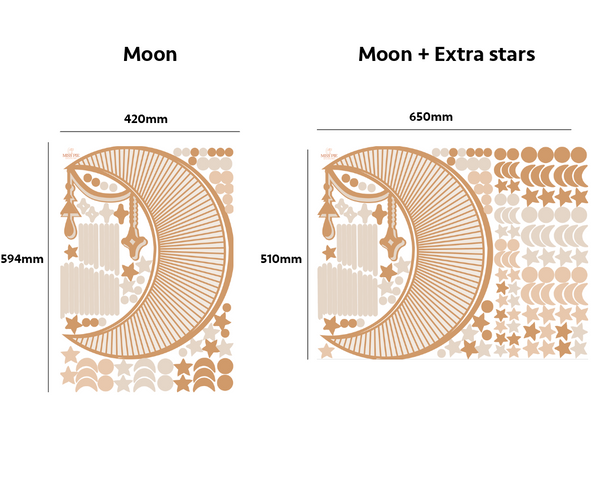 Moon Wall Decal