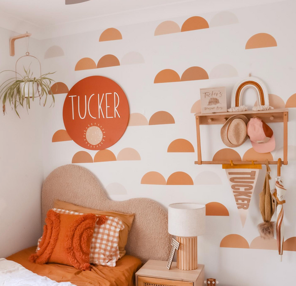 Semi Circle Wall Decals